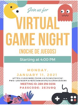 Game Night 1/11