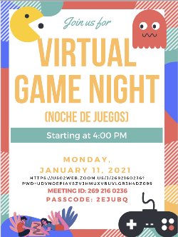 Game Night Flyer 1/8